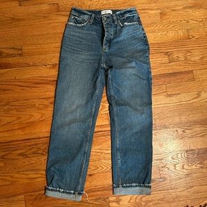 Abercrombie & Fitch high rise dad jeans